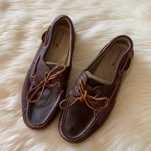 NEW Sperry Brown Boat shoes Size 7